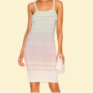 NWT 525 Revolve Pastel Knit Dress “Taffy” SZ S